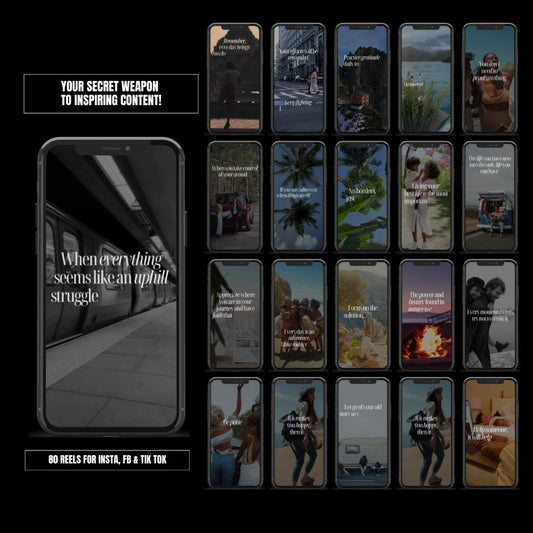 80 Positive Mindset & Encouragement Reels