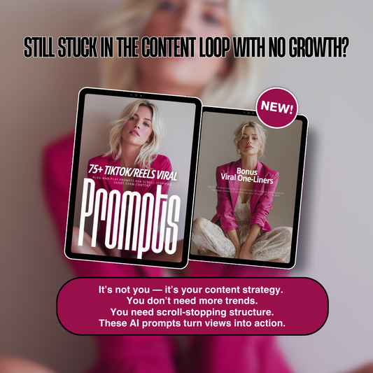 75+ TikTok & Reels Viral Prompts + BONUS Viral One-Liners