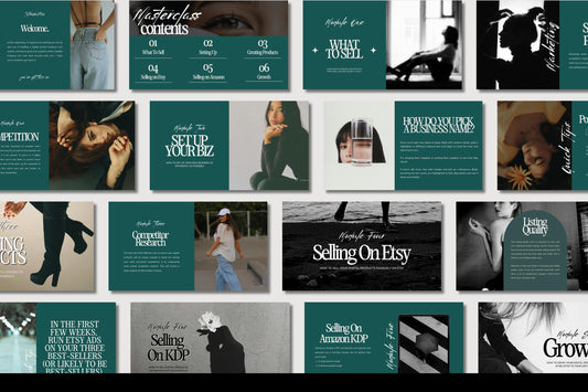 Masterclass | How to Build a 6-Figure Digital Product Brand