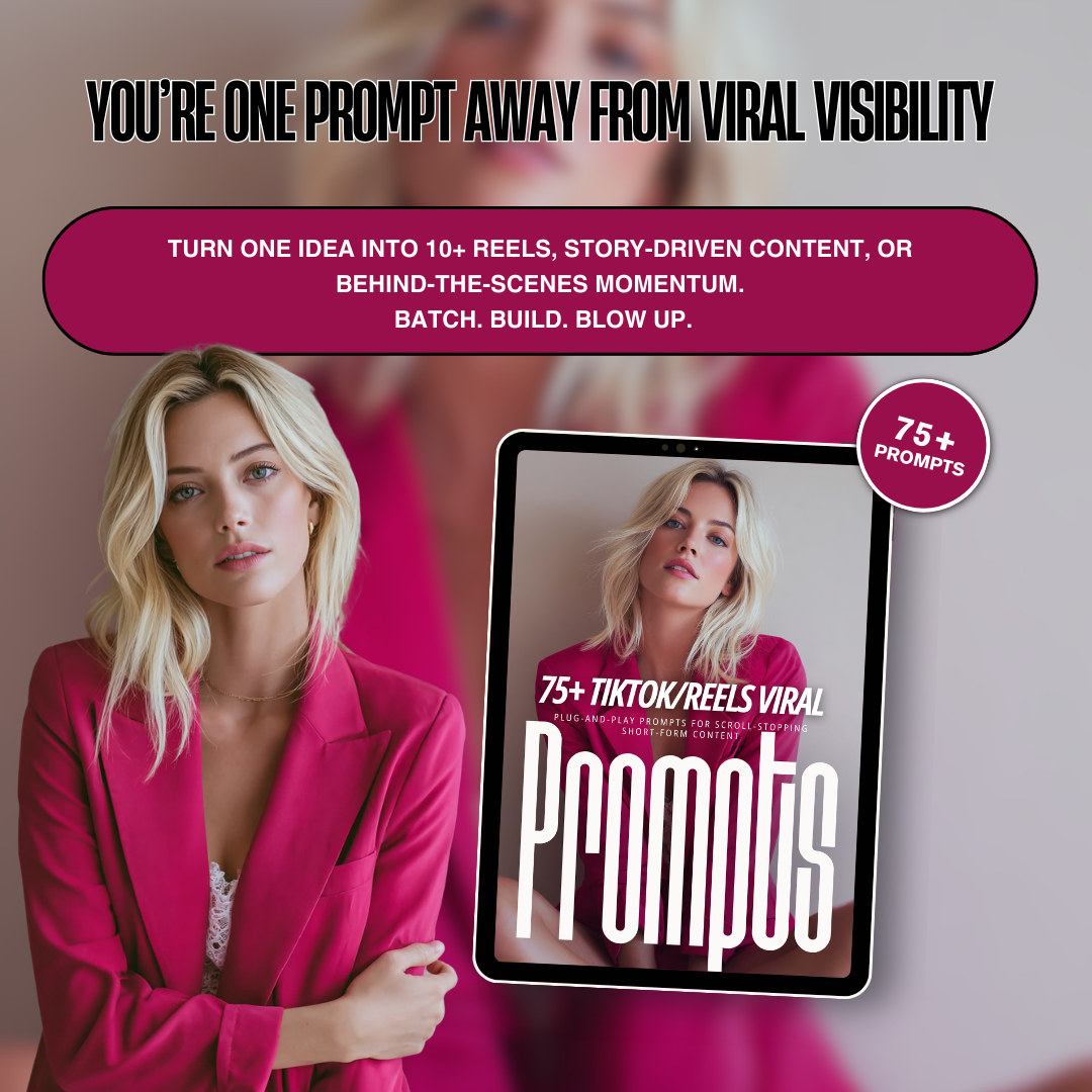 75+ TikTok & Reels Viral Prompts + BONUS Viral One-Liners