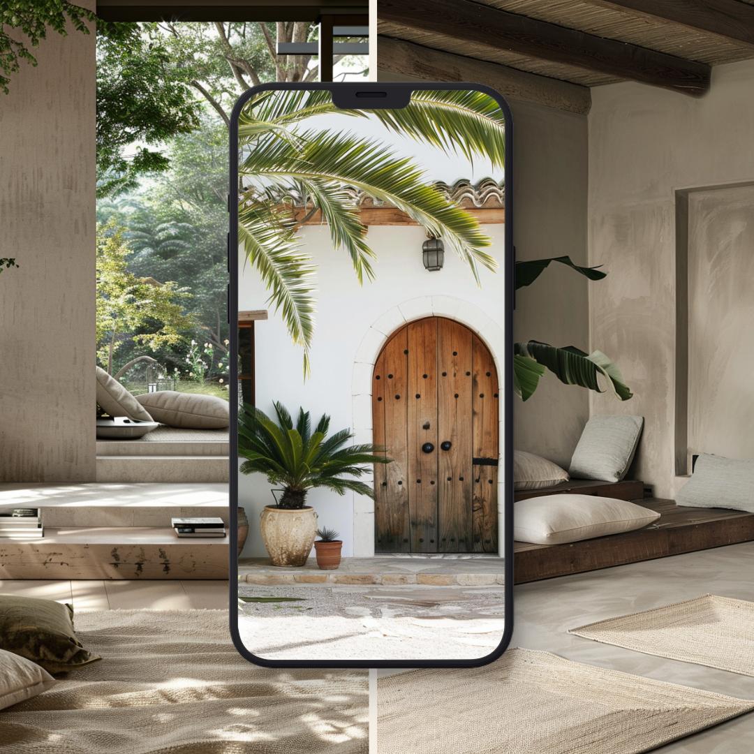 Green Leaves Aesthetic Stock Images