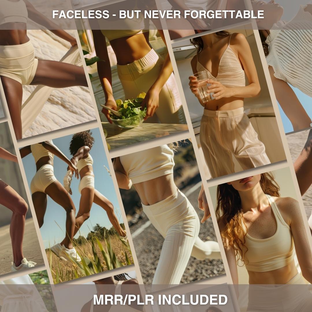 FACELESS FITNESS | Premium AI Stock Images