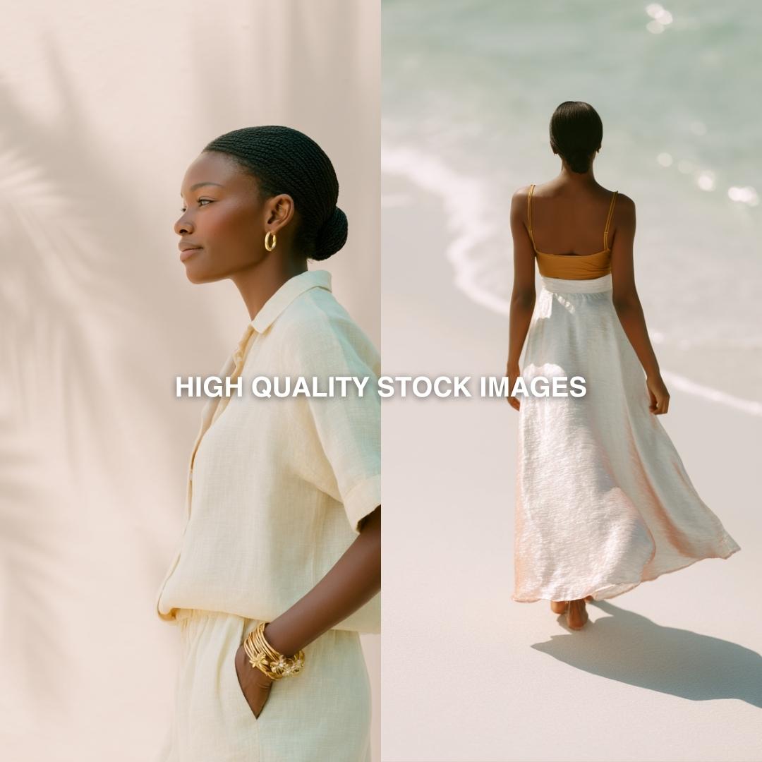 MELANIN TROPICS | Premium AI Stock Images
