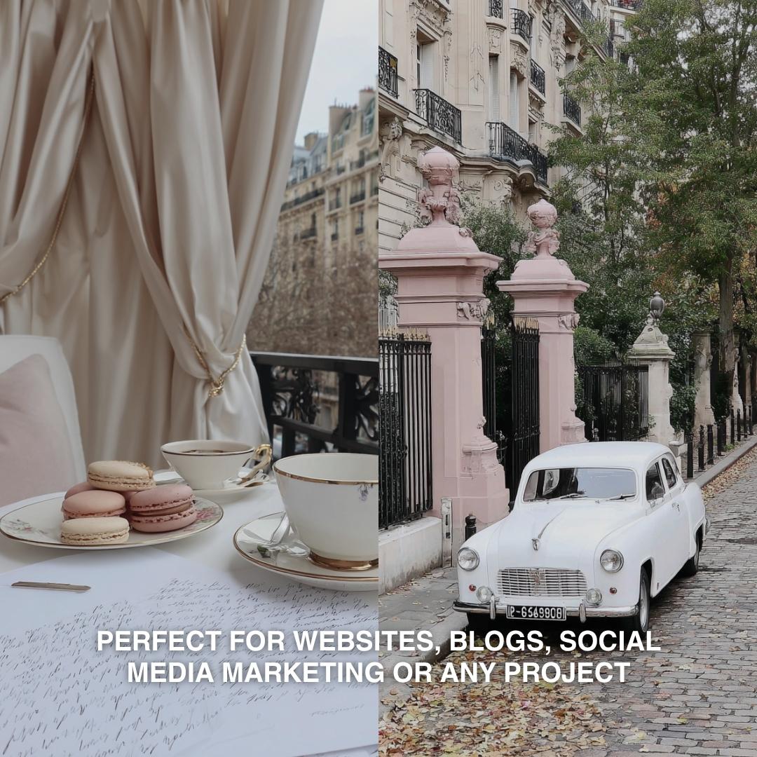 PASTEL PARIS | Premium AI Stock Images