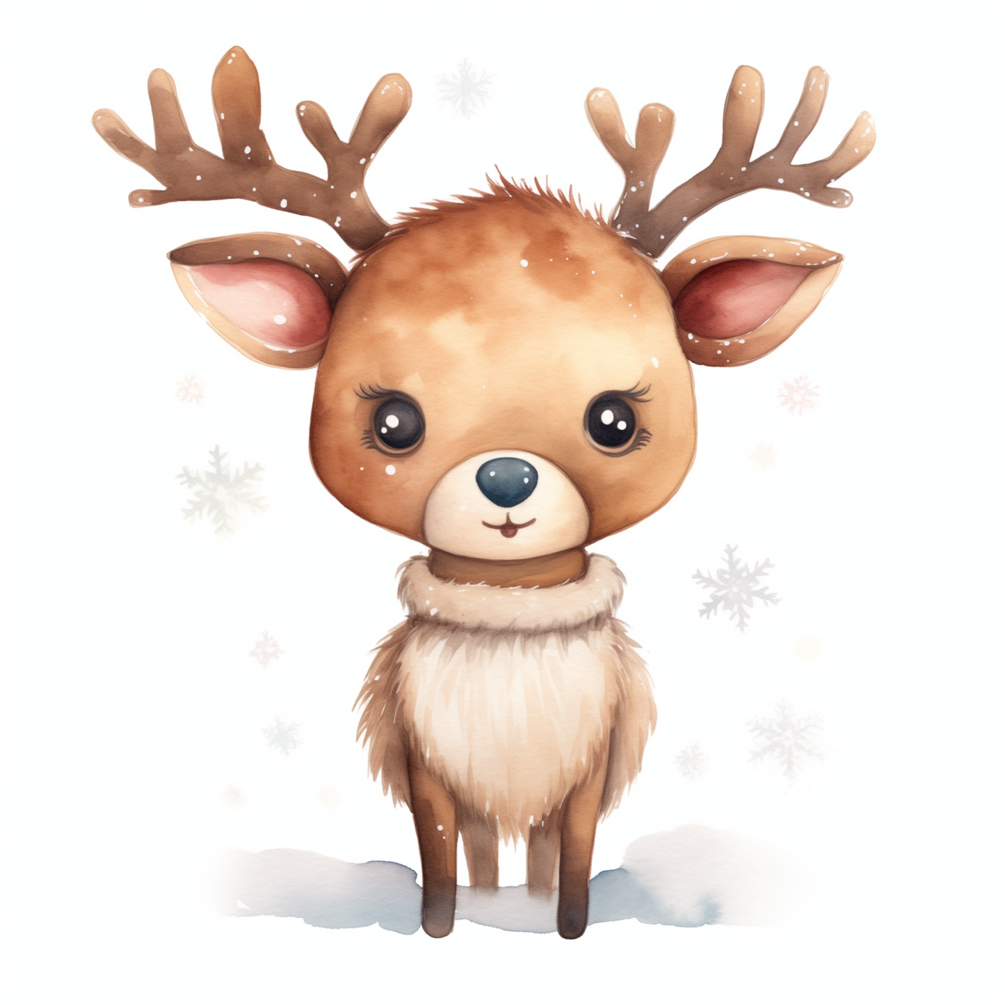 Christmas Clipart - Watercolour Winter Edition
