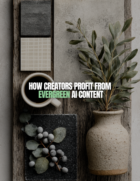 How Creators Profit From Evergreen AI Content