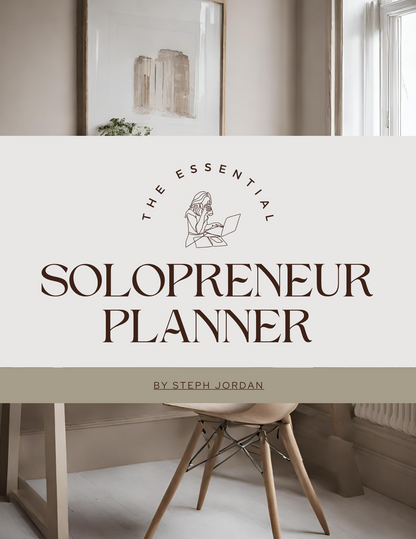 Essential Solopreneur Planner