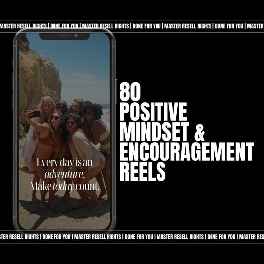 80 Positive Mindset & Encouragement Reels