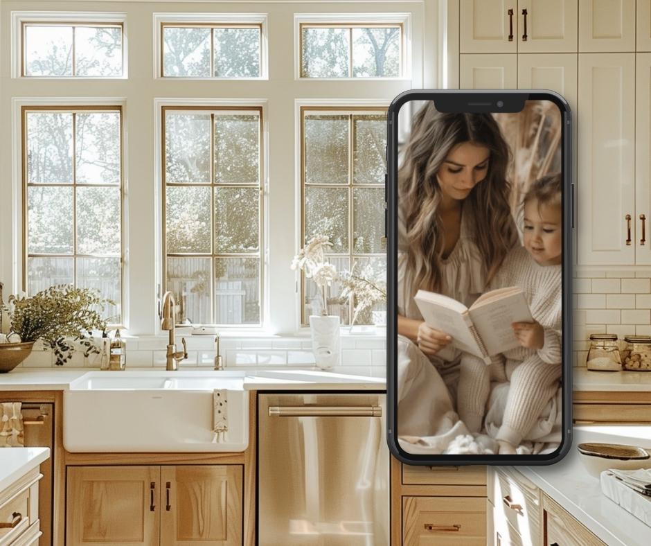 Motherhood Luxe Stock Image Collection