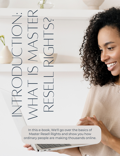 Master Resell Rights eBook | Digital Income Guide + MRR