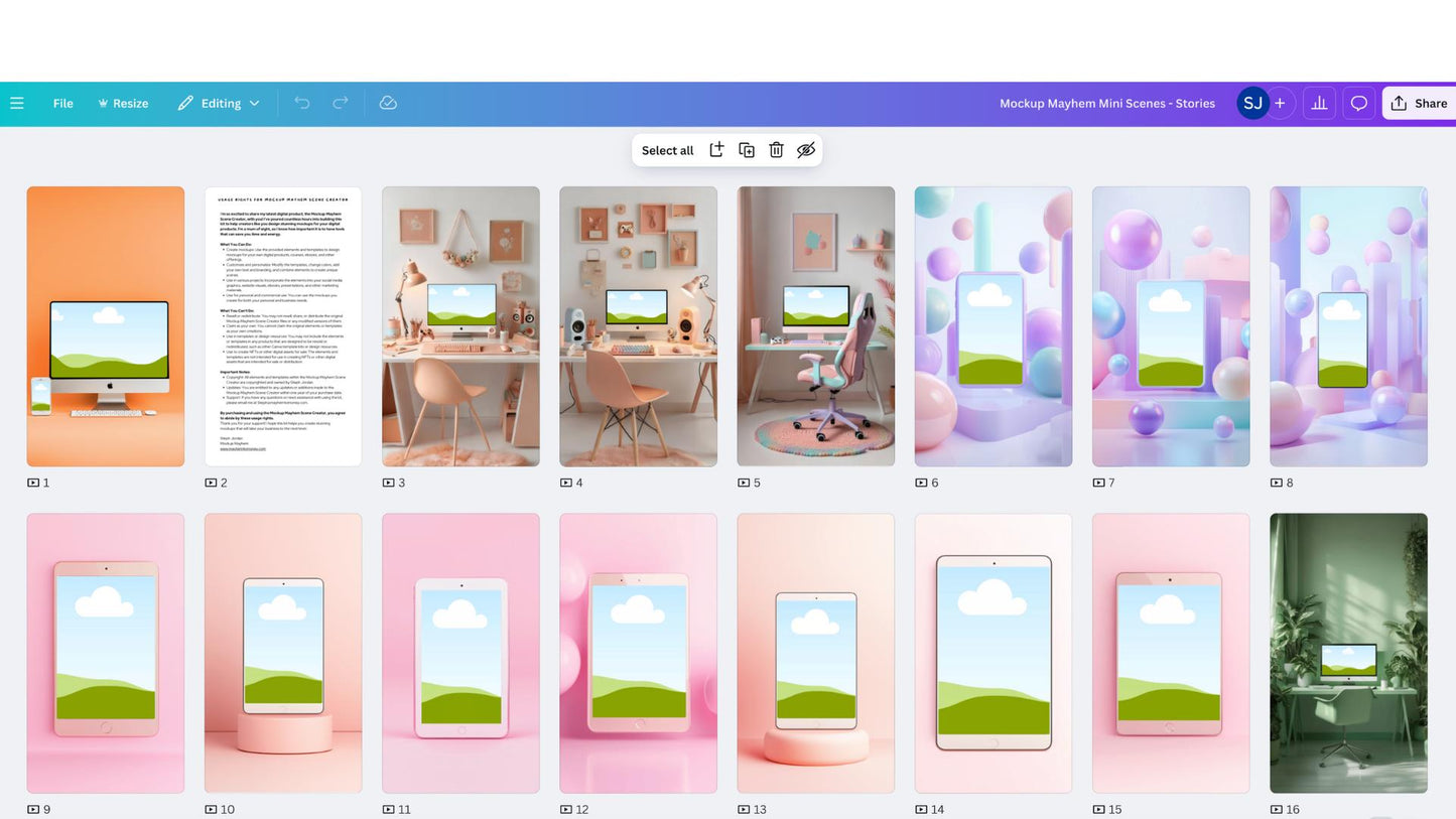 Mockup Mayhem Scene Creator