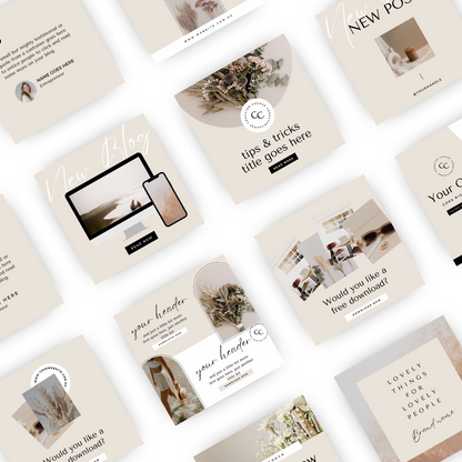 30 Instagram Canva Templates for Social Media Posts