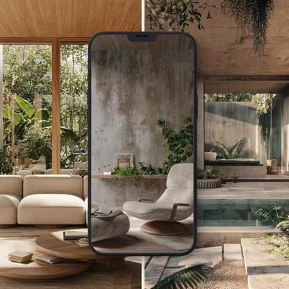 Green Leaves Aesthetic Stock Images