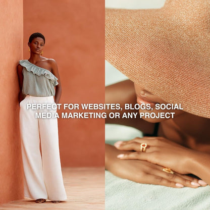 MELANIN TROPICS | Premium AI Stock Images