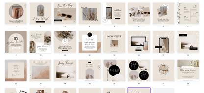 30 Instagram Canva Templates for Social Media Posts