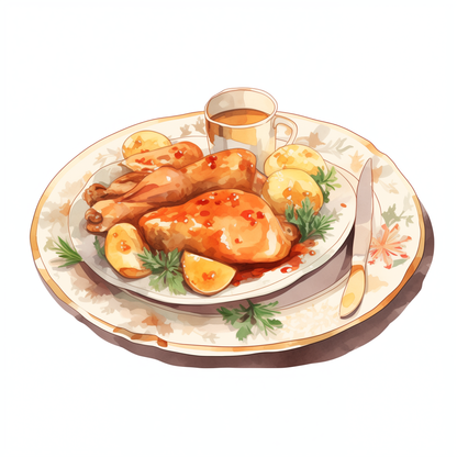 Christmas Clipart - Watercolour Winter Edition