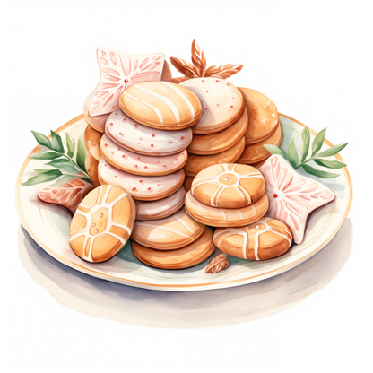 Christmas Clipart - Watercolour Winter Edition