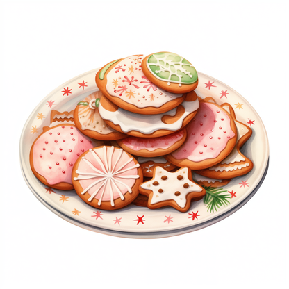 Christmas Clipart - Watercolour Winter Edition