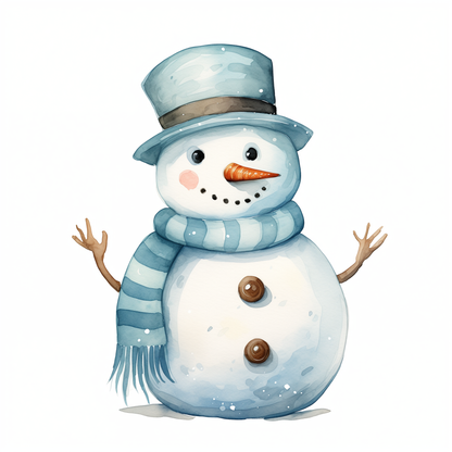 Christmas Clipart - Watercolour Winter Edition