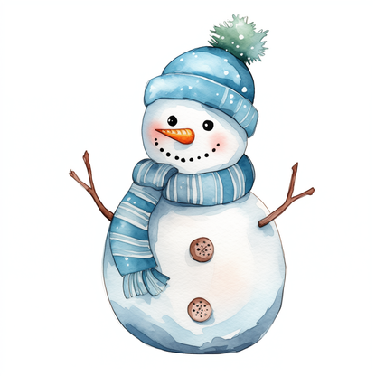 Christmas Clipart - Watercolour Winter Edition