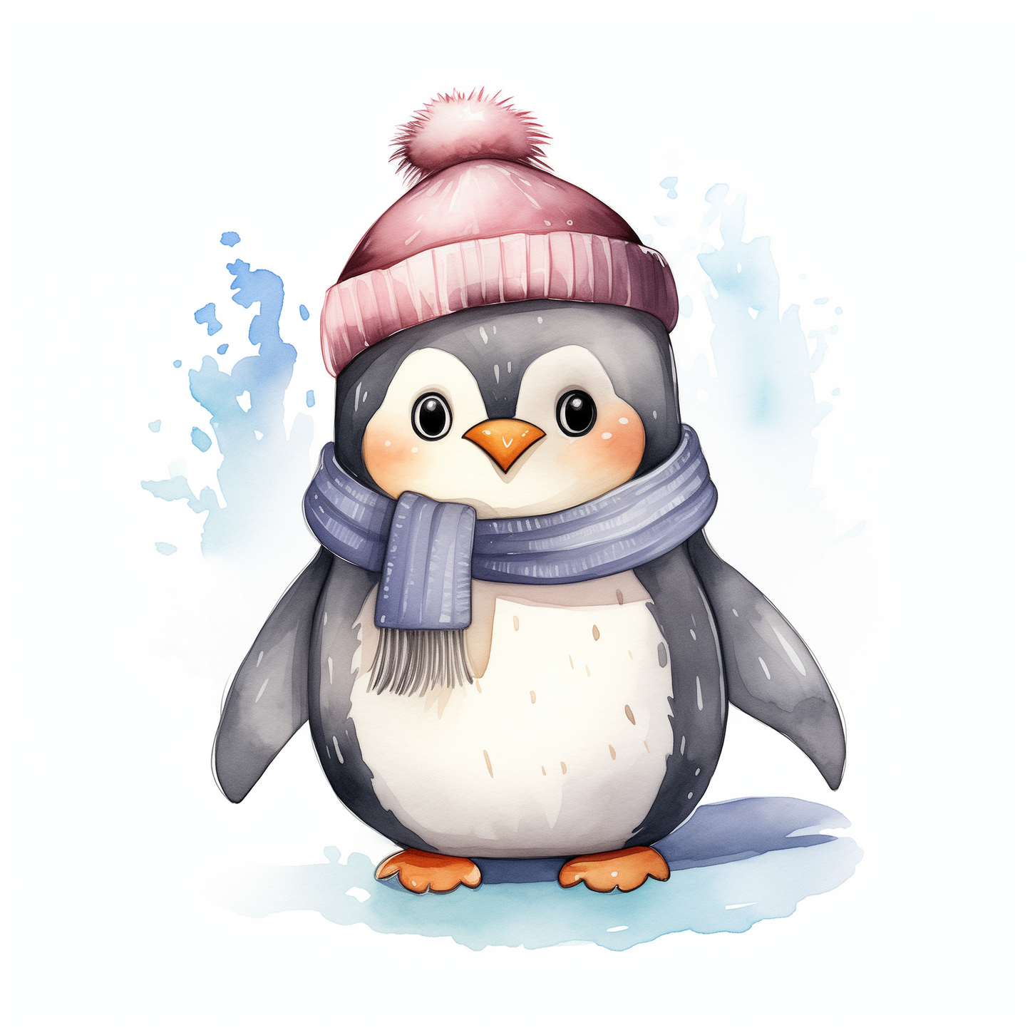 Christmas Clipart - Watercolour Winter Edition