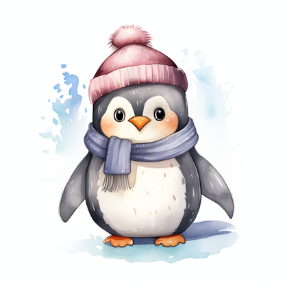 Christmas Clipart - Watercolour Winter Edition